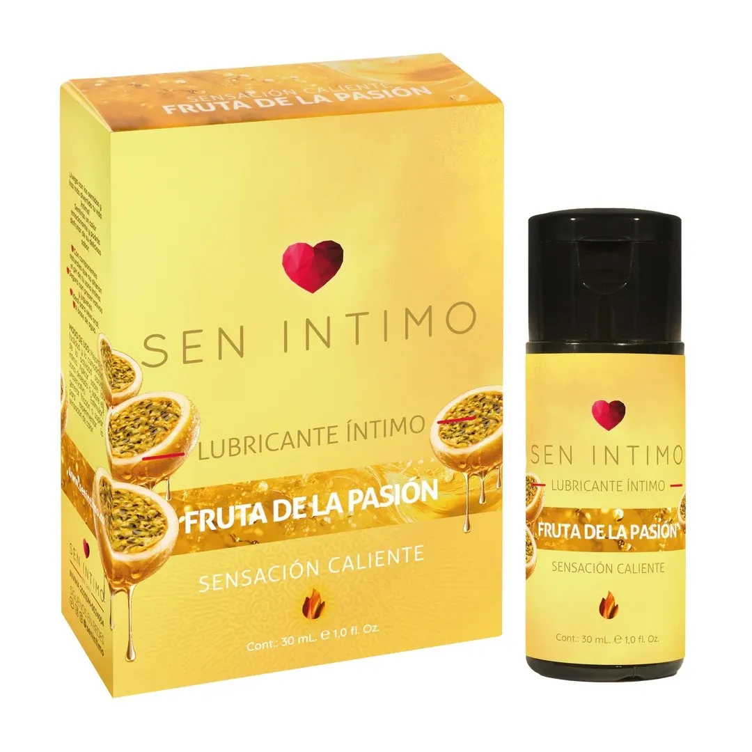 Lubricante CALIENTE -SEN INTIMO- 30 ML (FRUTA DE LA PASION) LBR1983TC 