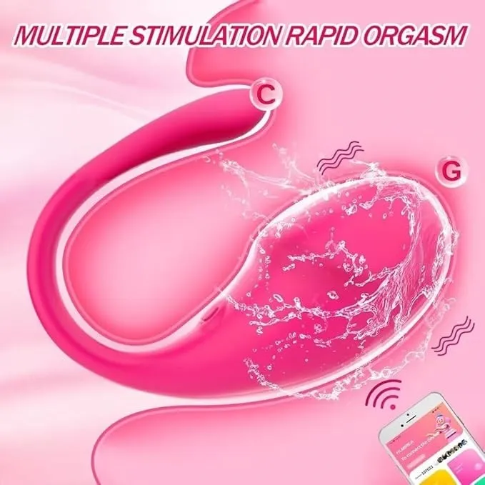 Huevo CON APP 10V 8/3CM USB (FUCSIA) HV1444DH