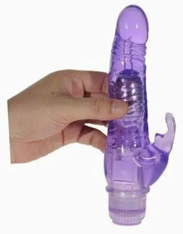 Vibrador RABBIT ROTATIVO CLIMBLING 21/18/4 CM 2AA LILA VBR179BR