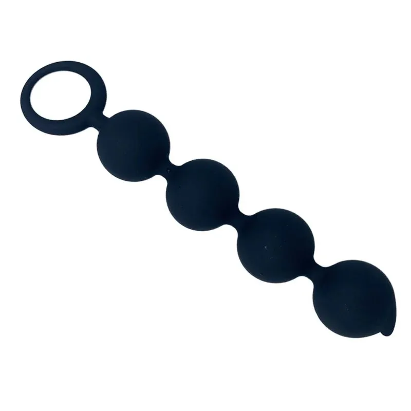 Bolas ANALES GRACE 12/2.5CM (NEGRO) BLS1111BR