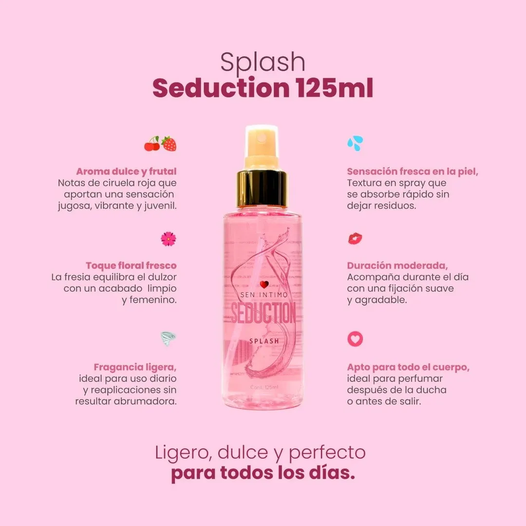 Sen Intimo - Feromonas SPLASH SEN INTIMO SEDUCCION 125ML FRM1953TC