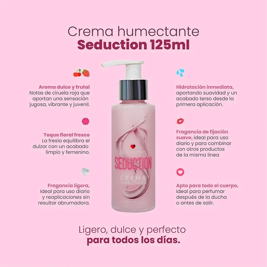 Feromonas CREMA HUMECTANTE -SEN INTIMO- 125ML (SEDUCTION) FRM1981TC