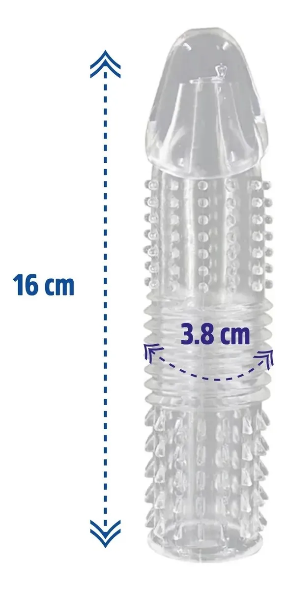 Funda PARA PENE JORDAN 16/3.8 CM (TRANSPARENTE) FND388BR