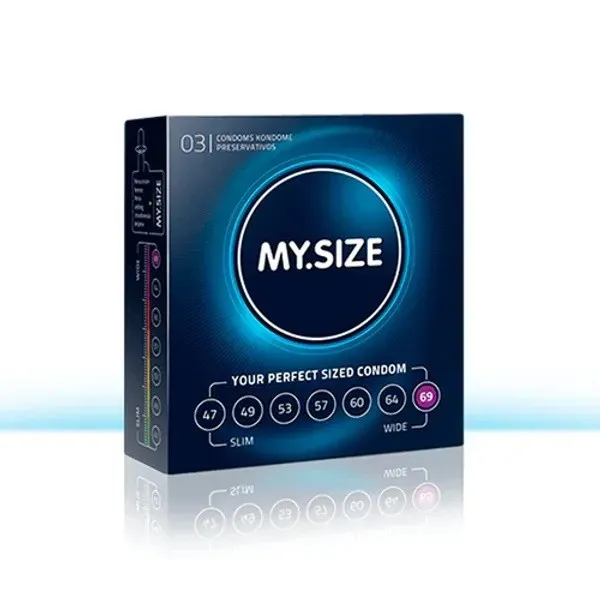 Condones MY SIZE 69*3 CND290SS