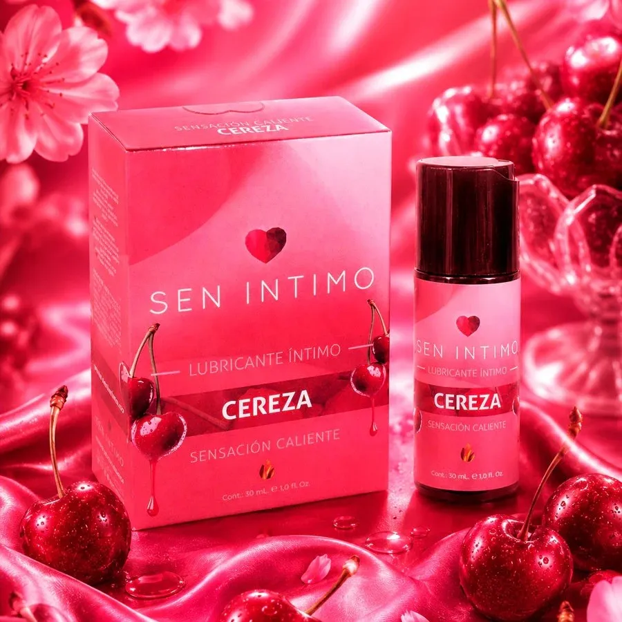 Sen Intimo - Lubricante CALIENTE -SEN INTIMO- 30 ML (CEREZA) LBR1985TC 