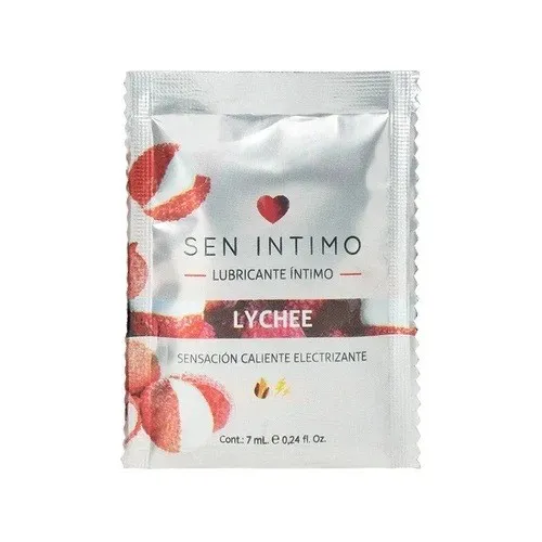 Sen Intimo - Lubricante CALIENTE ELECTRIZANTE -SEN INTIMO- SACHET LYCHEE LBR1251BR
