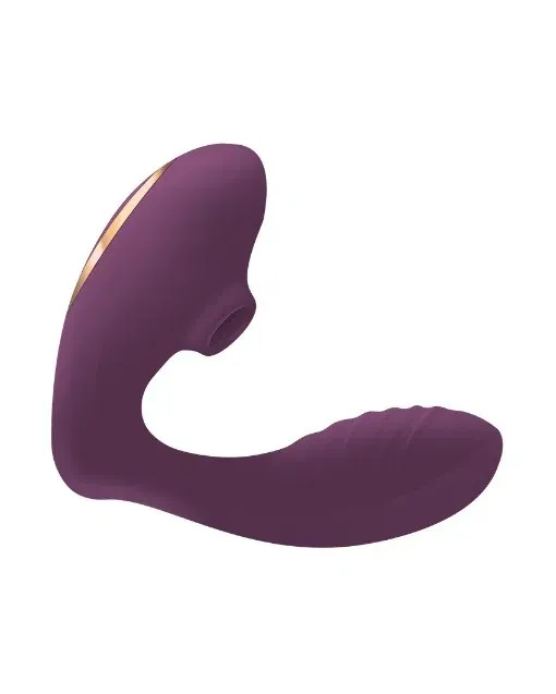 Vibrador Y SUCCIONADOR 10V 10/3CM (MORADO) VBR1762BR