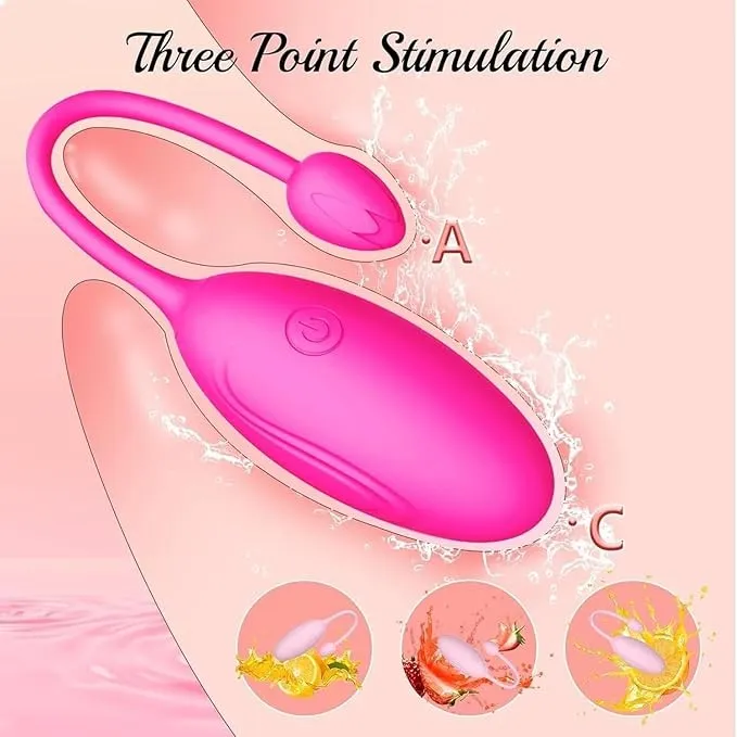 Huevo CON APP 10V 8/4CM USB (FUCSIA) HV1613BR