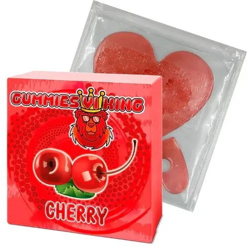 Lenceria CONJUNTO COMESTIBLES GUMMIES (CEREZA) CNJ1278BR