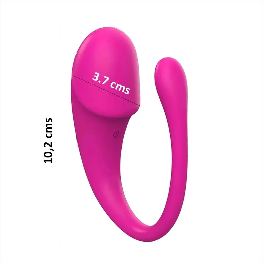 Huevo CON APP 10V 8/3CM USB (FUCSIA) HV1444DH