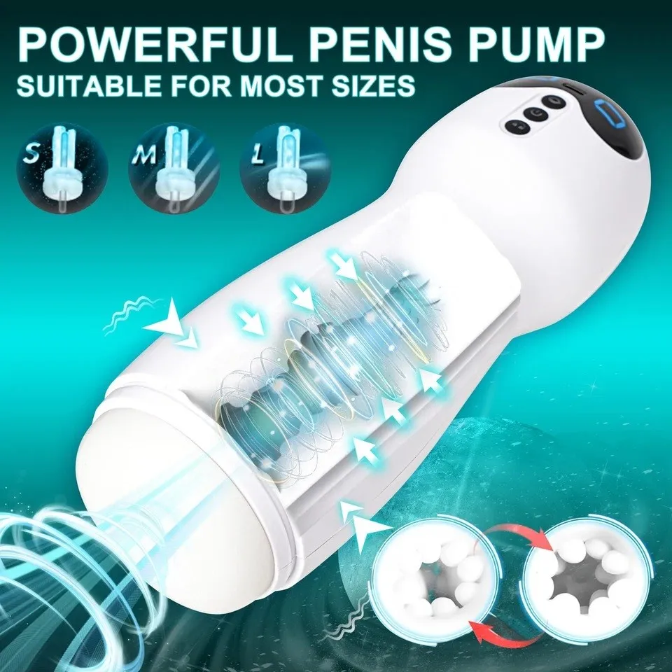 Masturbador VAGINA DROIDE 10V 25/8CM USB(BLANCO) MST1799BR