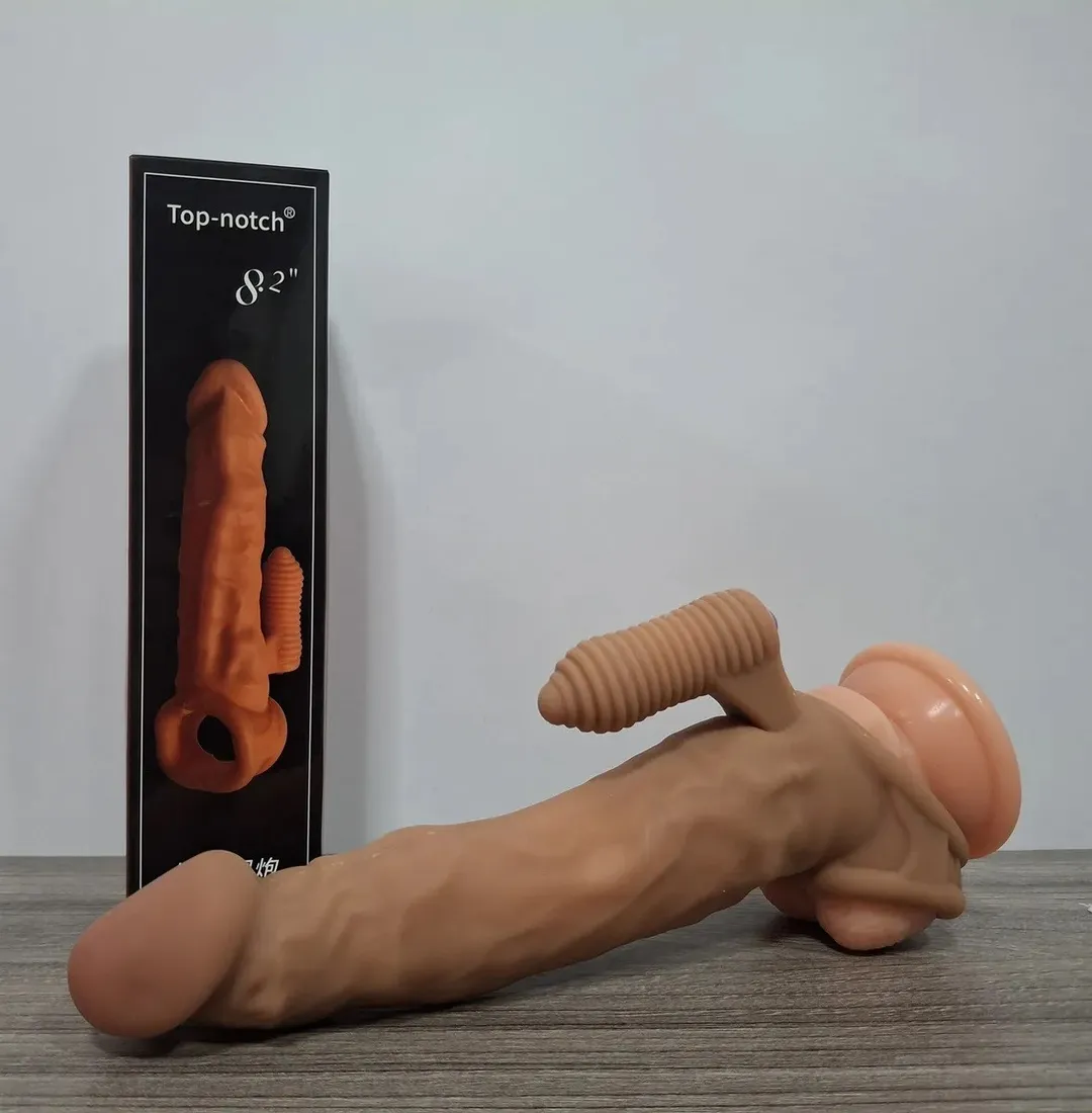 Funda PARA PENE RABBIT CON VIBRACION 20/14/4CM (CAFE) FND1782DH