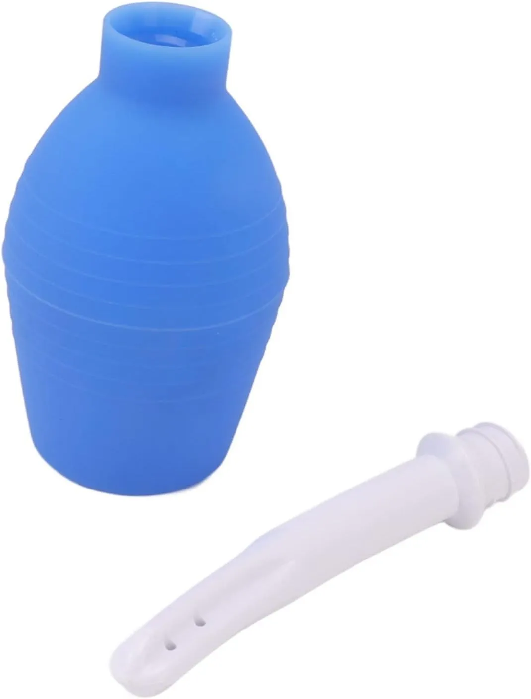 Ducha ANAL/VAGINAL CURVA TXL 310ML (AZUL) DHC888BR
