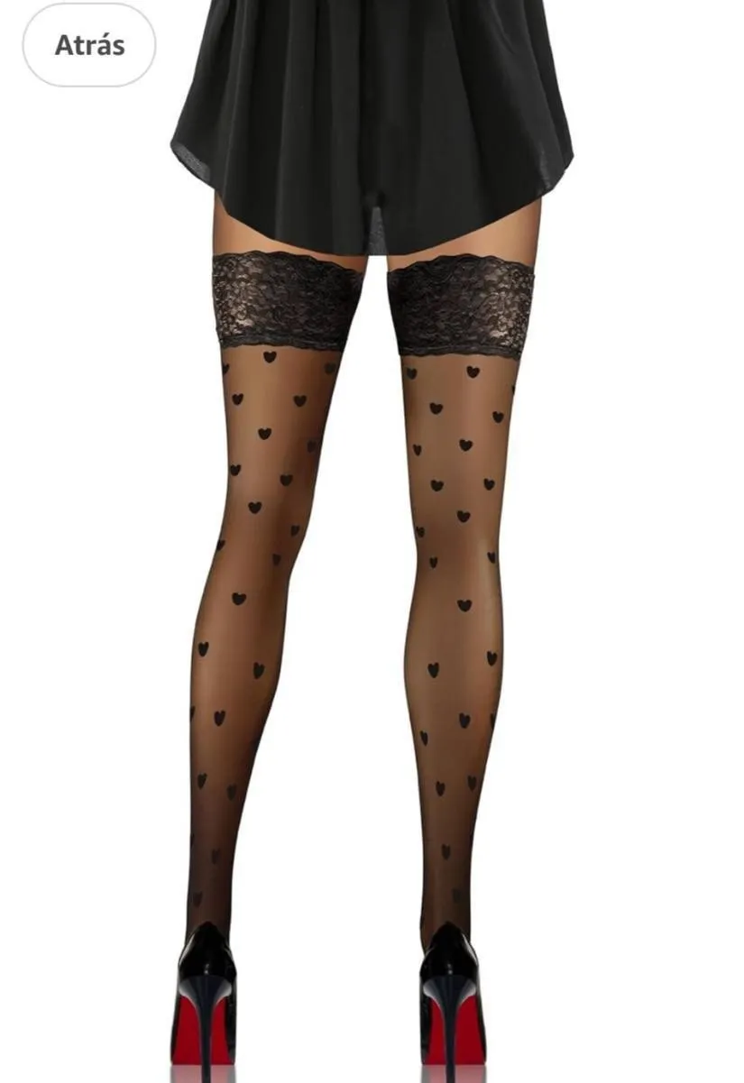 Medias LIGUERO HERMANAS 389 (NEGRO) MDS1887JSS