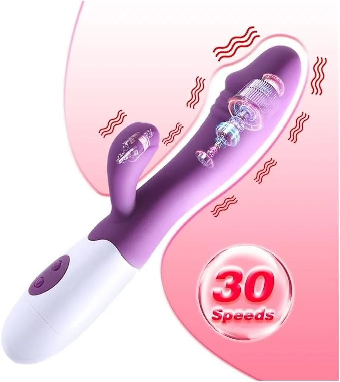 Vibrador RABBIT CANDRY 7V 19/9.5/3.2 CM USB (LILA) VBR927DH