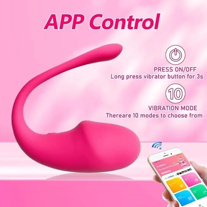 Huevo CON APP 10V 8/3CM USB (FUCSIA) HV1444DH