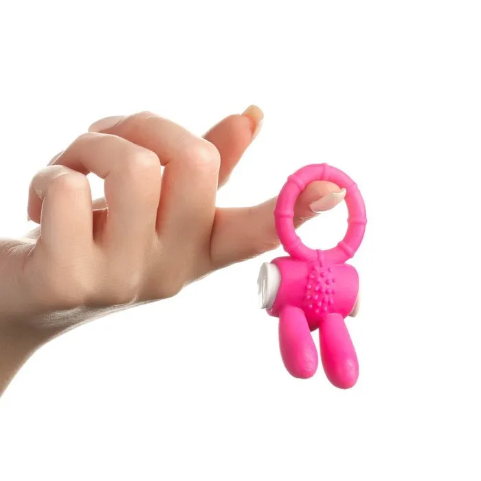 Anillo PARA PENE CON ESTIMULADOR 8/3.8 CM (ROSADO) NLL744BR