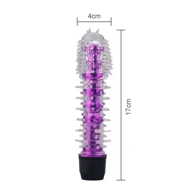 Vibrador MINI PUNTOS VG 17/2.5CM 2AAA (LILA) VBR1852DH