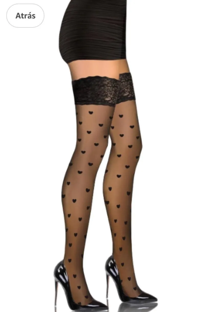 Medias LIGUERO HERMANAS 389 (NEGRO) MDS1887JSS