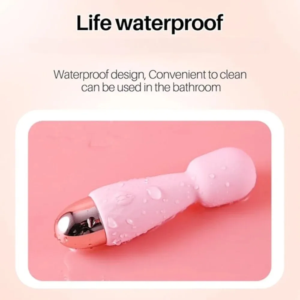Lilo - Masajeador MINI HITACHI VARITA MAGICA LILO 10V 10/2CM (ROSADO) USB MSJ903HL