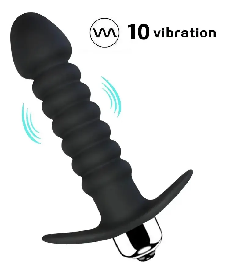 Estimulador ANAL ONDAS FENIX 1V 14/10/3CM 3BOTON (NEGRO) STM1114BR