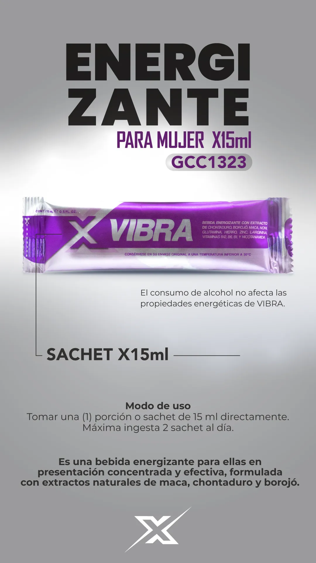 Potenciador FOR WOMAN VIBRA 15ML PTN2062TC 