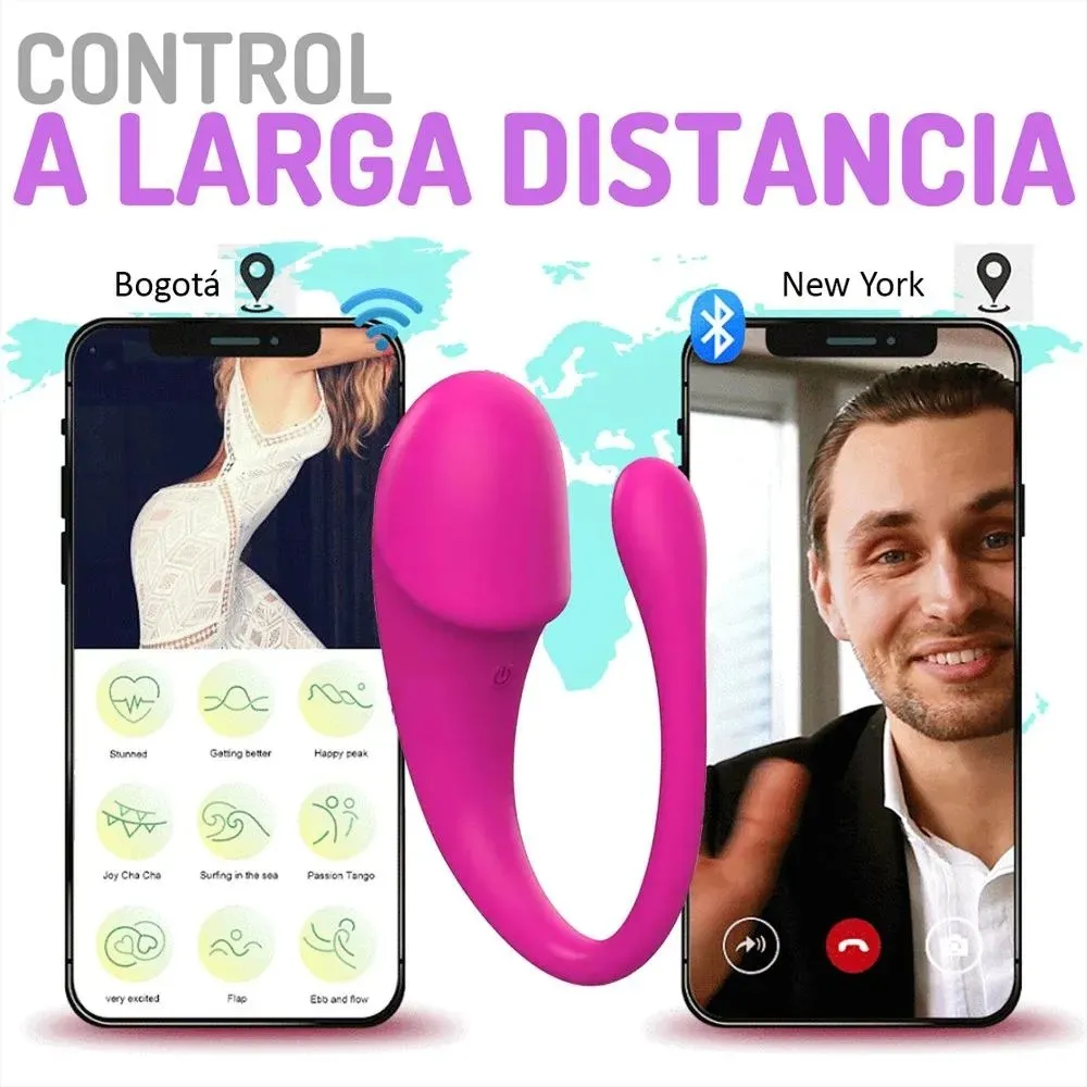 Huevo CON APP 10V 8/3CM USB (FUCSIA) HV1444DH