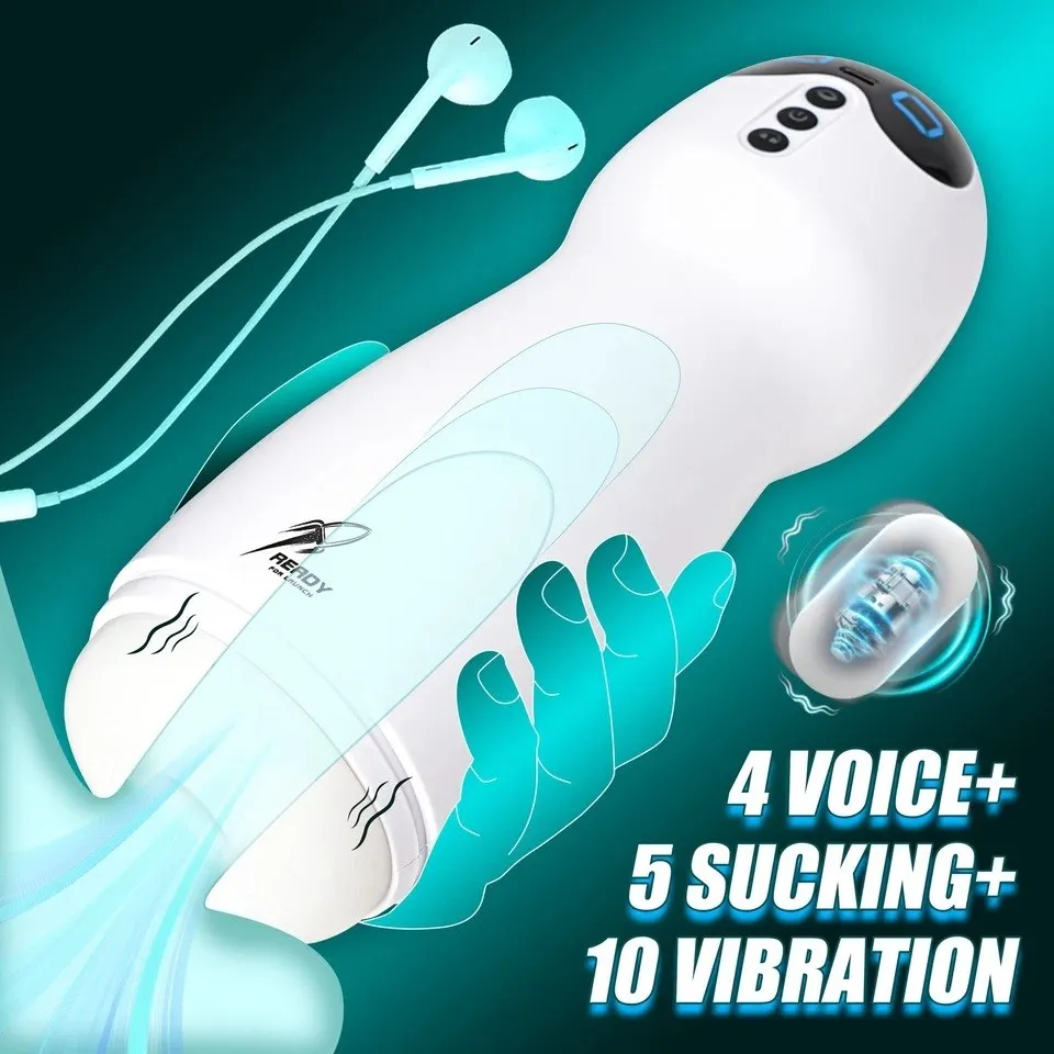 Masturbador VAGINA DROIDE 10V 25/8CM USB(BLANCO) MST1799BR