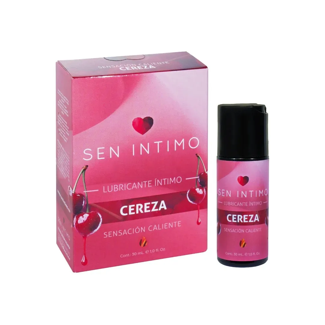 Sen Intimo - Lubricante CALIENTE -SEN INTIMO- 30 ML (CEREZA) LBR1985TC 