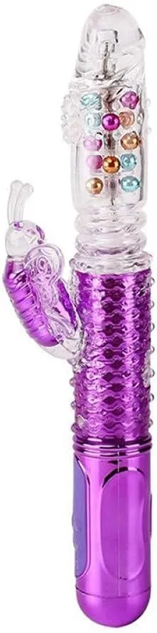 Vibrador RABBIT ROTATIVO MARIPOSA 29/14/3.5CM (FUCSIA) USB VBR1739DH