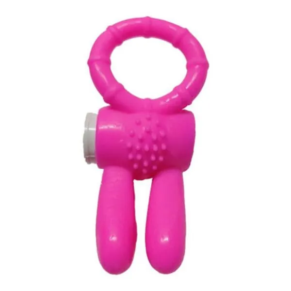 Anillo PARA PENE CON ESTIMULADOR 8/3.8 CM (ROSADO) NLL744BR