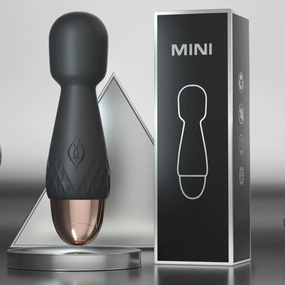 Lilo - Masajeador MINI HITACHI VARITA MAGICA LILO 10V 10/2CM NEGRO USB MSJ1007HL