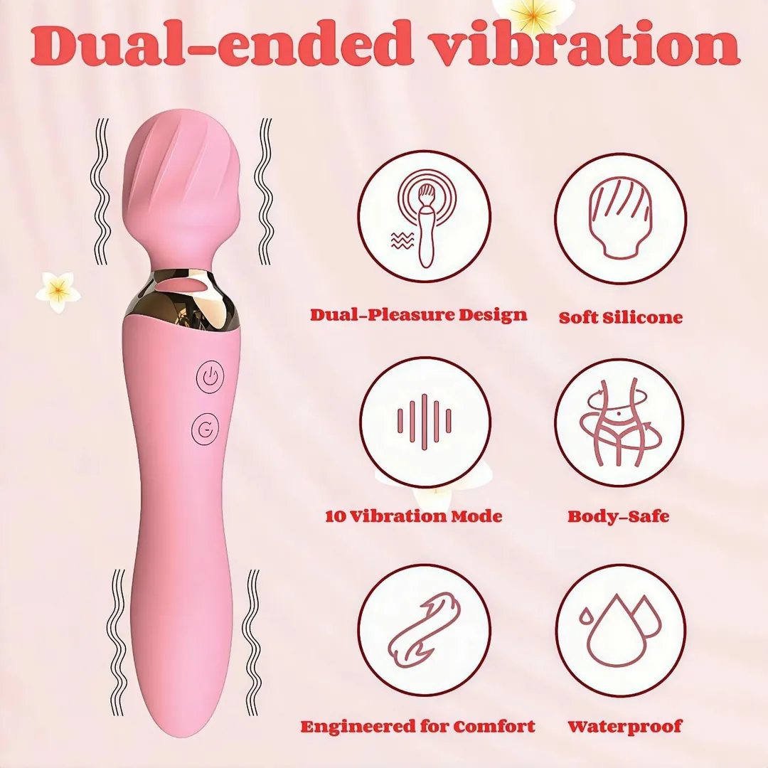 Masajeador HITACHI 10V 20/4CM USB (ROSADO) MSJ2017DH