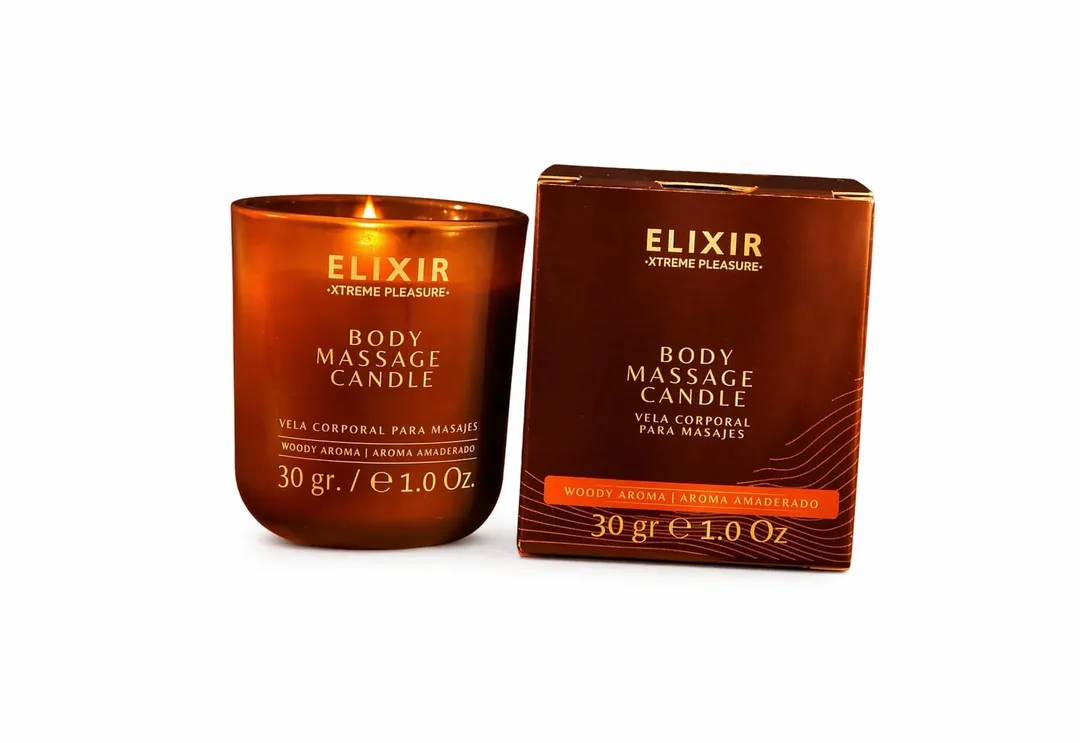 Velas PARA MASAJES AMADERADA -ELIXIR- 30G VLS962BR