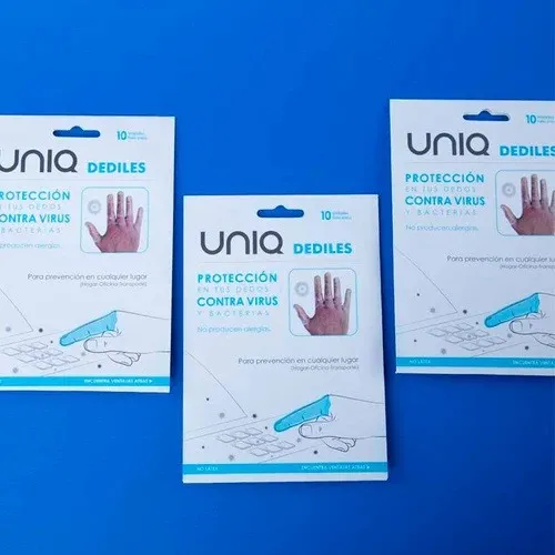 Condones UNIQ PARA DEDOS*10 CND723TC