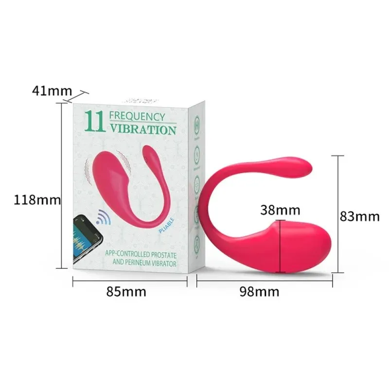 Huevo CON APP 11V 8/3.5CM USB (FUCSIA) HV1853DH