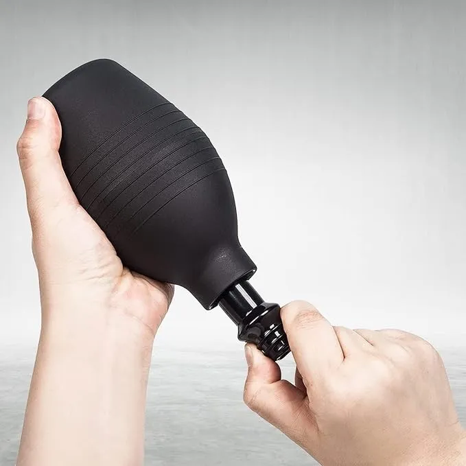 Ducha ANAL/VAGINAL CURVA TXL 310ML (NEGRA) DHC761BR