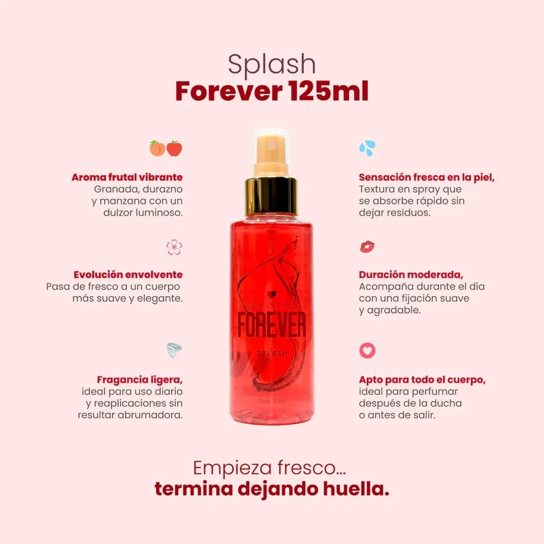 Feromonas SPLASH SEN INTIMO FOREVER 125ML FRM1956TC