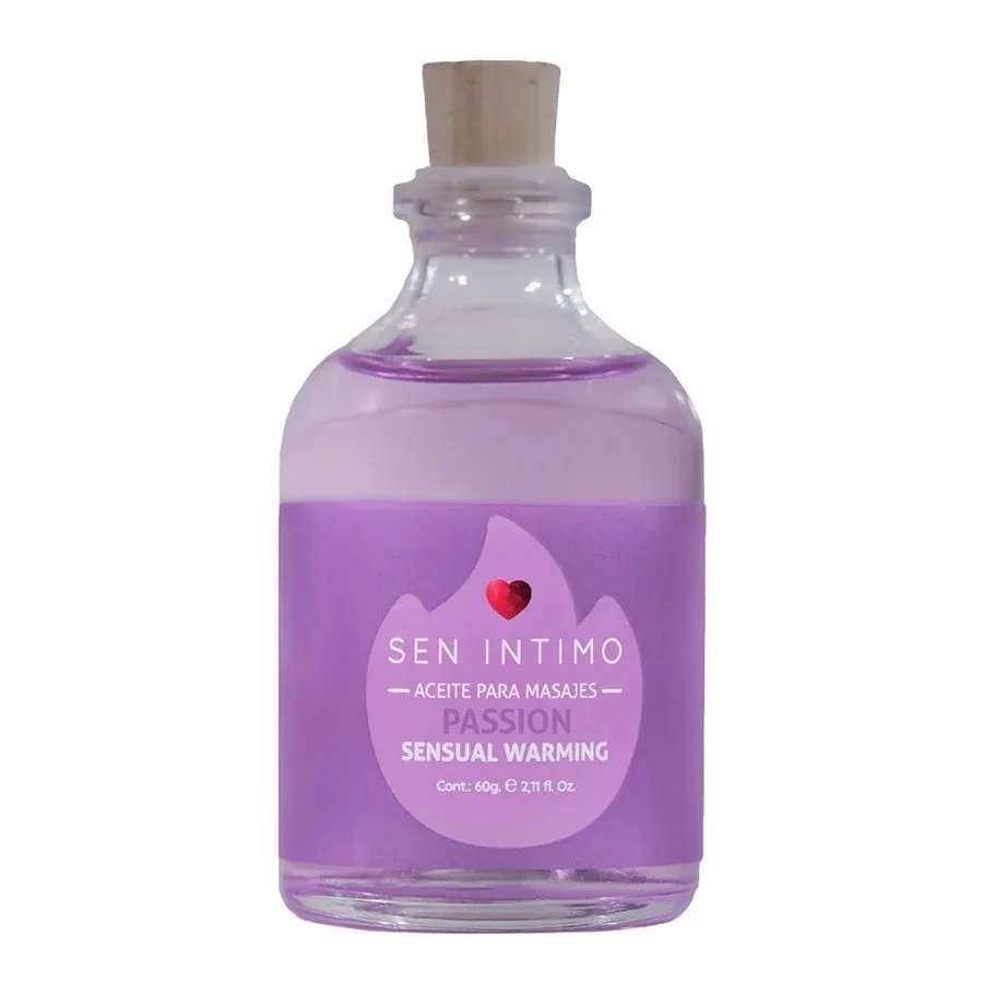Sen Intimo - Aceite MASAJES WARMING PASSION -SEN INTIMO- 60ML CT1750TC