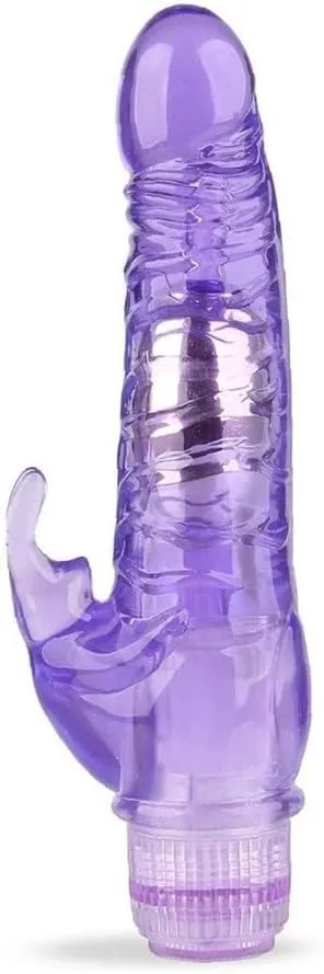 Vibrador RABBIT ROTATIVO CLIMBLING 21/18/4 CM 2AA LILA VBR179BR