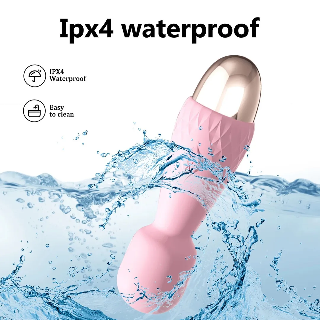 Lilo - Masajeador MINI HITACHI VARITA MAGICA LILO 10V 10/2CM (ROSADO) USB MSJ903HL