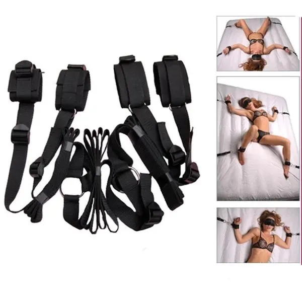Amarres PARA CAMAS BDSM (NEGRO) MRR319BR