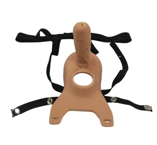 Arnes CON DILDO PARA DOBLE PENETRACION 13/3CM (PIEL) RNS1700DH