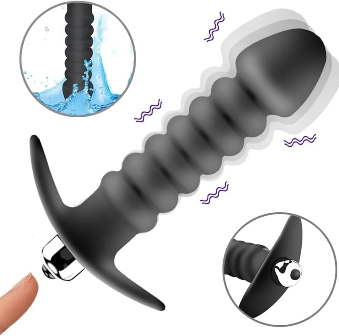 Estimulador ANAL ONDAS FENIX 1V 14/10/3CM 3BOTON (NEGRO) STM1114BR
