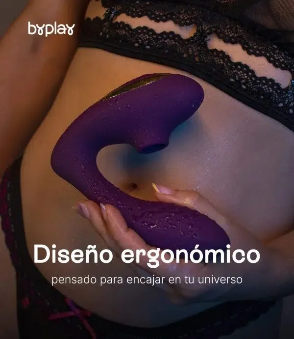 Vibrador Y SUCCIONADOR 10V 10/3CM (MORADO) VBR1762BR