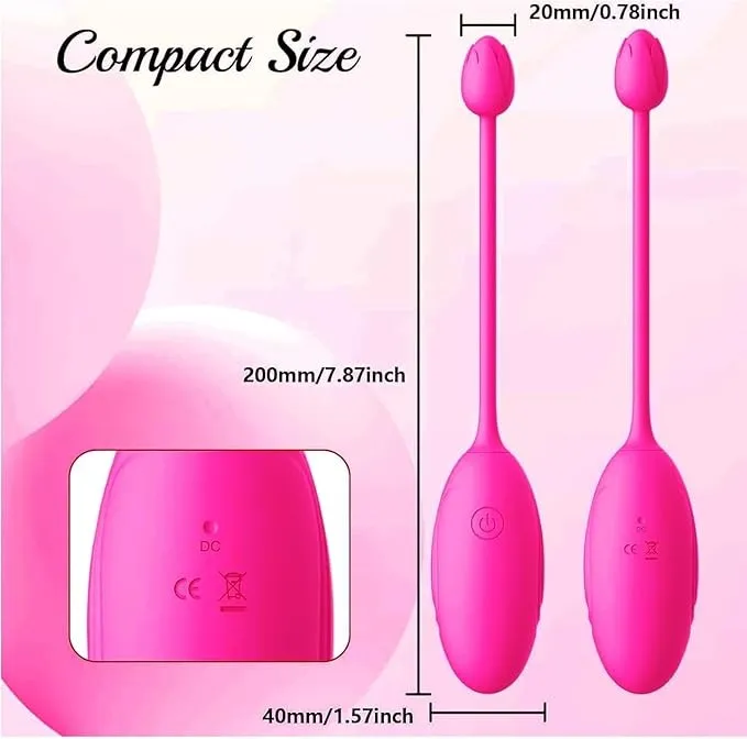 Huevo CON APP 10V 8/4CM USB (FUCSIA) HV1613BR