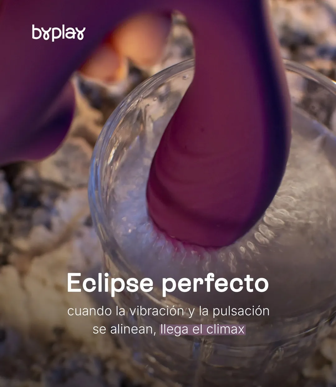 Vibrador Y SUCCIONADOR 10V 10/3CM (MORADO) VBR1762BR