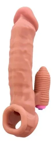 Funda PARA PENE RABBIT CON VIBRACION 20/14/4CM (CAFE) FND1782DH