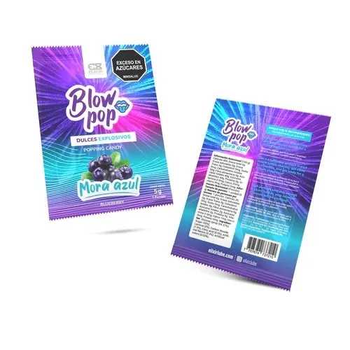 Polvo SABORIZADO EXPLOSIVO SEXO ORAL -5GR- (MORA AZUL) PLV1030BR