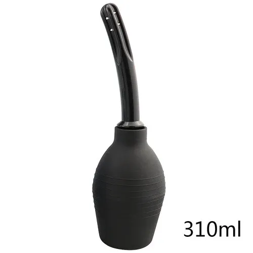 Ducha ANAL/VAGINAL CURVA TXL 310ML (NEGRA) DHC761BR
